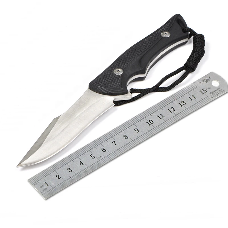 Лучший Горячая Распродажа фиксированной Ножи 7CR13MOV лезвие G10 Ручка Открытый выживания Отдых на природе Охотничьи ножи тактический утилита Мультит...