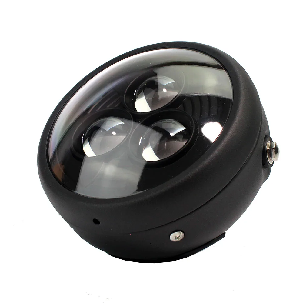 

6.5" Motorcycle LED Headlight Hi&Lo HeadLamp Bulb DRL High Low Beam White lightr for Harley Sportster Cafe Racer Bobber