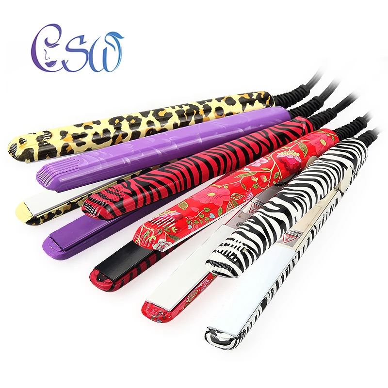 

CSW Mini Hair Straightener Dual Curling rod Floating Splint Hair Straightening Flat Iron Perm Sticks Electric Hairbrush Curlers