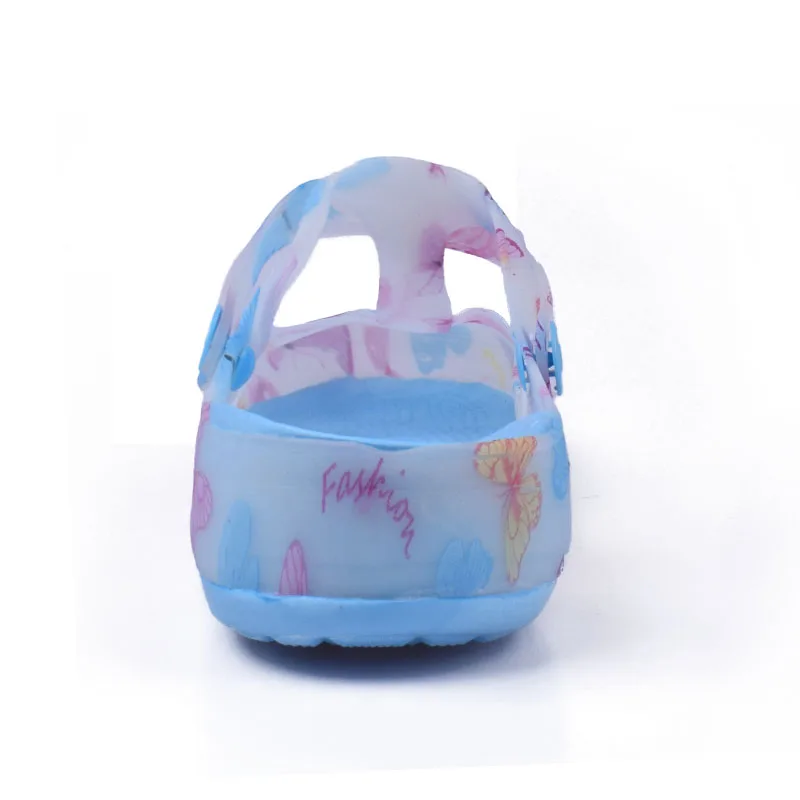 Cena Hung Yau kobiety wielokolorowe buty ogrodowe kobieta lato styl drewniaki plażowe sandały na płaskim obcasie znane marki dla kobiet wysokiej jakości rozmiar US 8