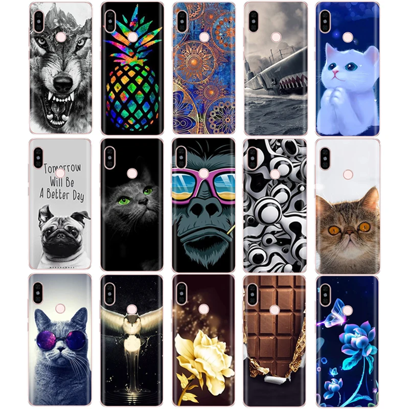 Funda de silicona para Xiaomi redmi note 5 global pro de 5,99 pulgadas, funda redmi note 5 Snapdragon 636 versión hongmi note5 pro|Fundas ajustadas| - AliExpress