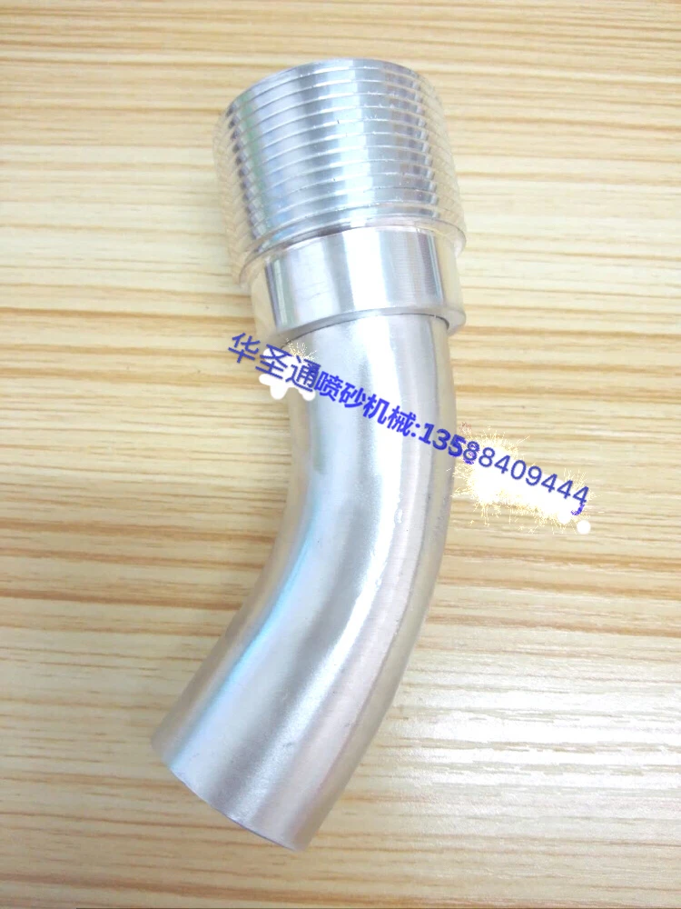 

Banana shape pipe inner wall 1 1/4''sand blasting nozzle tungsten carbide material