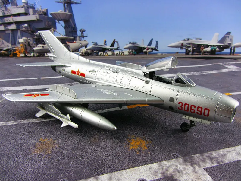 Airforce Fighter Aircraft Mig 19 China Model J6 Fighter Model 1 48 Railed Motor Cars Bicycles Aliexpress