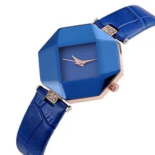FUNIQUE Gem Cut Geometry Quartz Wristwatches Girls Jewelry Shaped Watch Women Dress Watches TOP Brand Montre Femme Clock