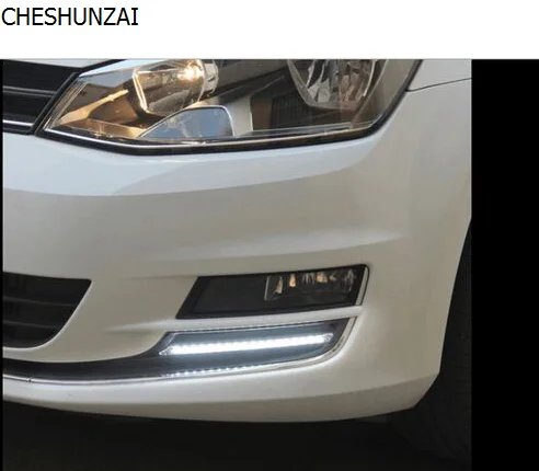 CHESHUNZAI для vw golf 7 led drl Дневной ходовой светильник alta luminoso durevole|for 7|vw |