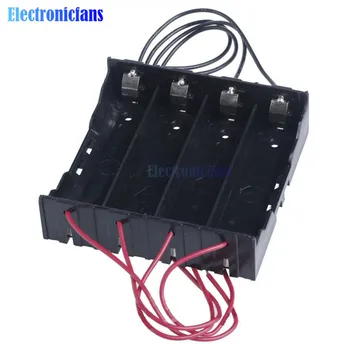 

Plastic Battery Holder Storage Box Case For 4x 18650 Rechargeable Battery