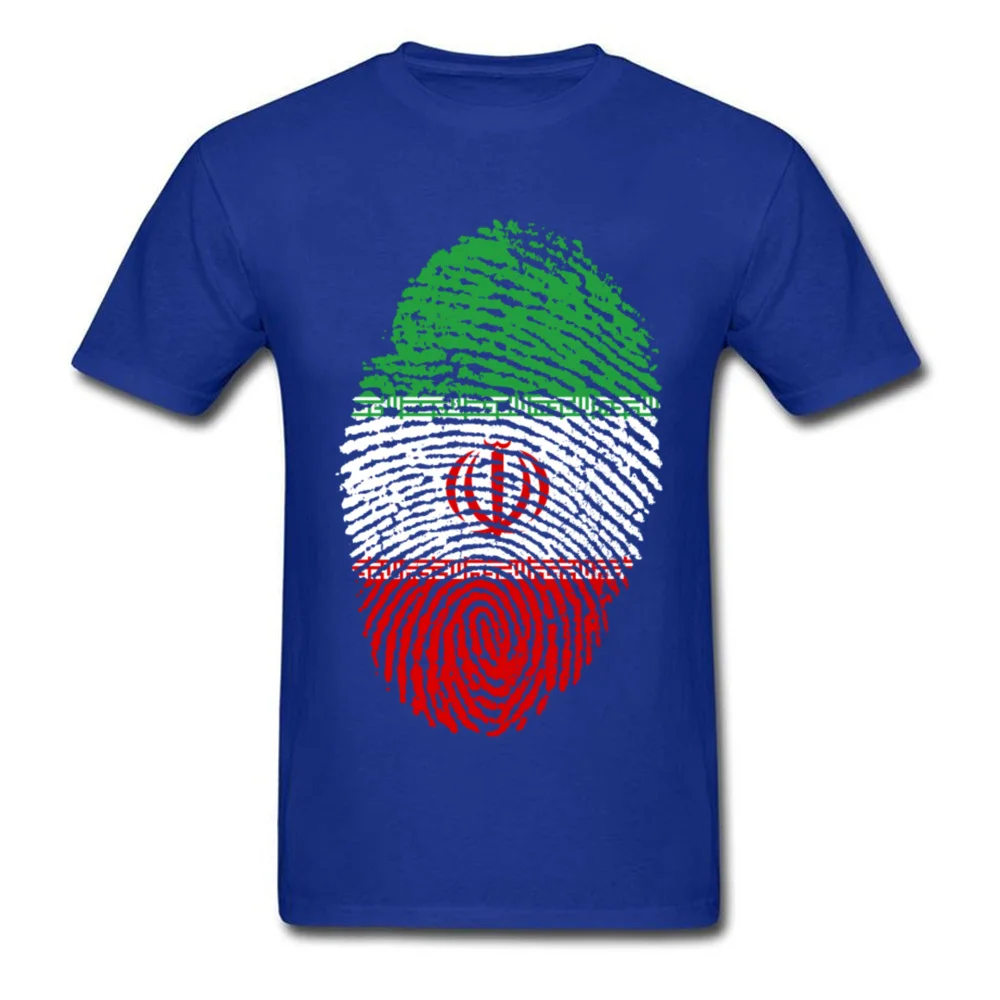 Iran Flag Fingerprint_blue