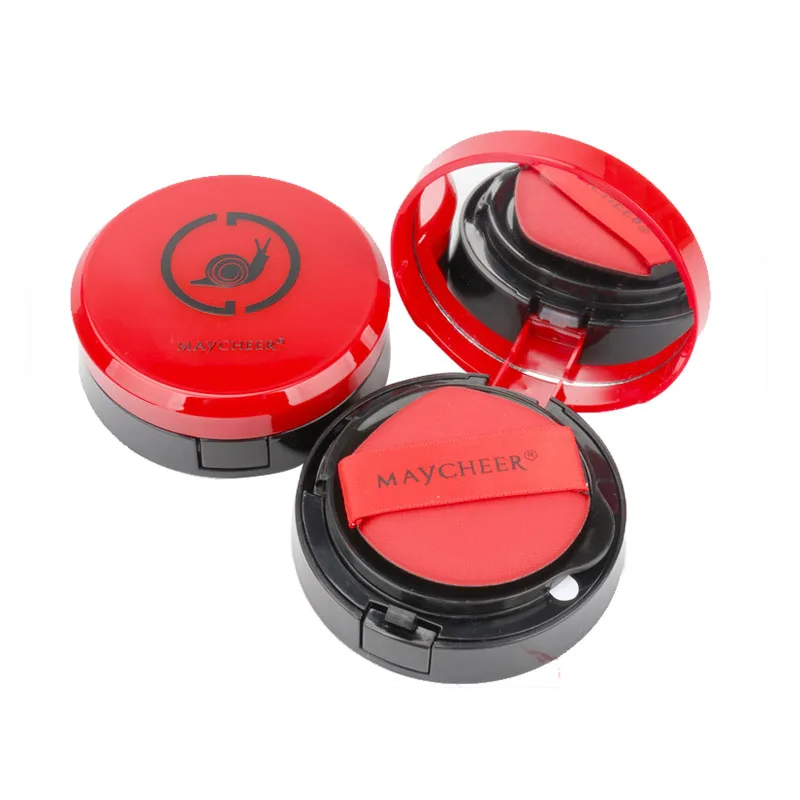 

Face Powder Foundation Moisturizing Concealer Cushion BB Cream Snail Gift Replacement Oil Control Waterproof Makeup 3 Colors