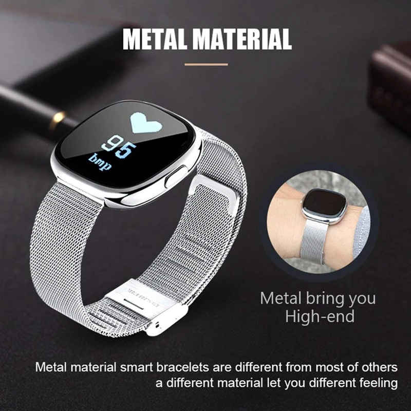 C2 Touch-screen Screen Smart Watch - Waterproof Super Long Time Standby Sport Bracelet with GPS,Bluetooth and Heart Rate Monit