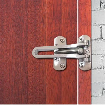 

Thicken door latch locks Buckles Safety child Anti-theft Hasp Latch Lock metal Door chain Window Furniture Hardware