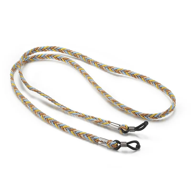 

Twist Handmade Rope Chain Antislip Eyeglasses Chains for Reading Glasses Cord Sunglasses Strap Holder Neck Band Accessory