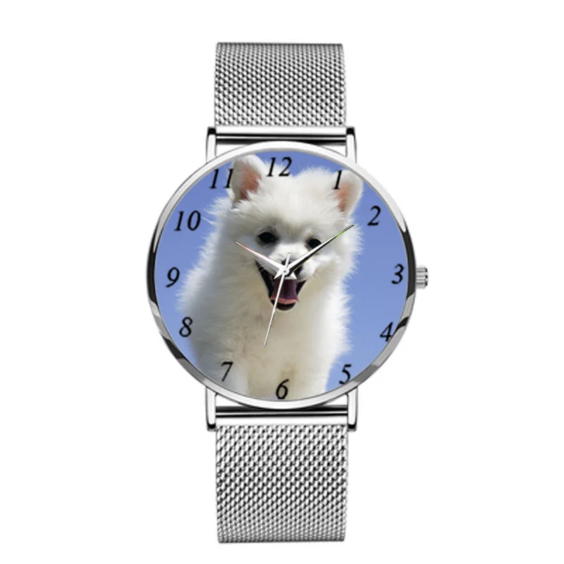 Серебряные Мужские Женские часы с логотипом по заказу смотреть фото часы с принтом циферблат наручные часы с принтом индивидуальные уникальные DIY подарок для любителей