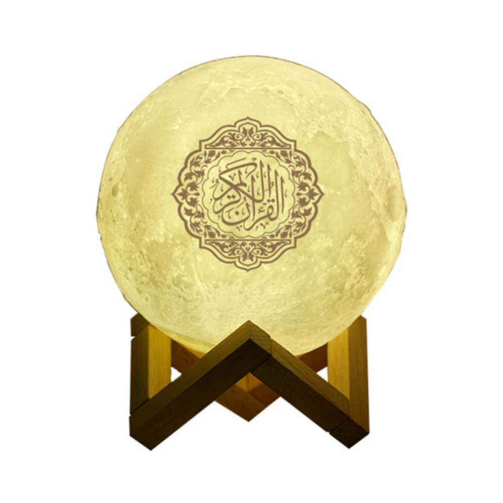 Quran Bluetooth динамик s красочный пульт дистанционного управления маленький лунный светильник светодиодный ночной Светильник лунный светильник беспроводной quran динамик