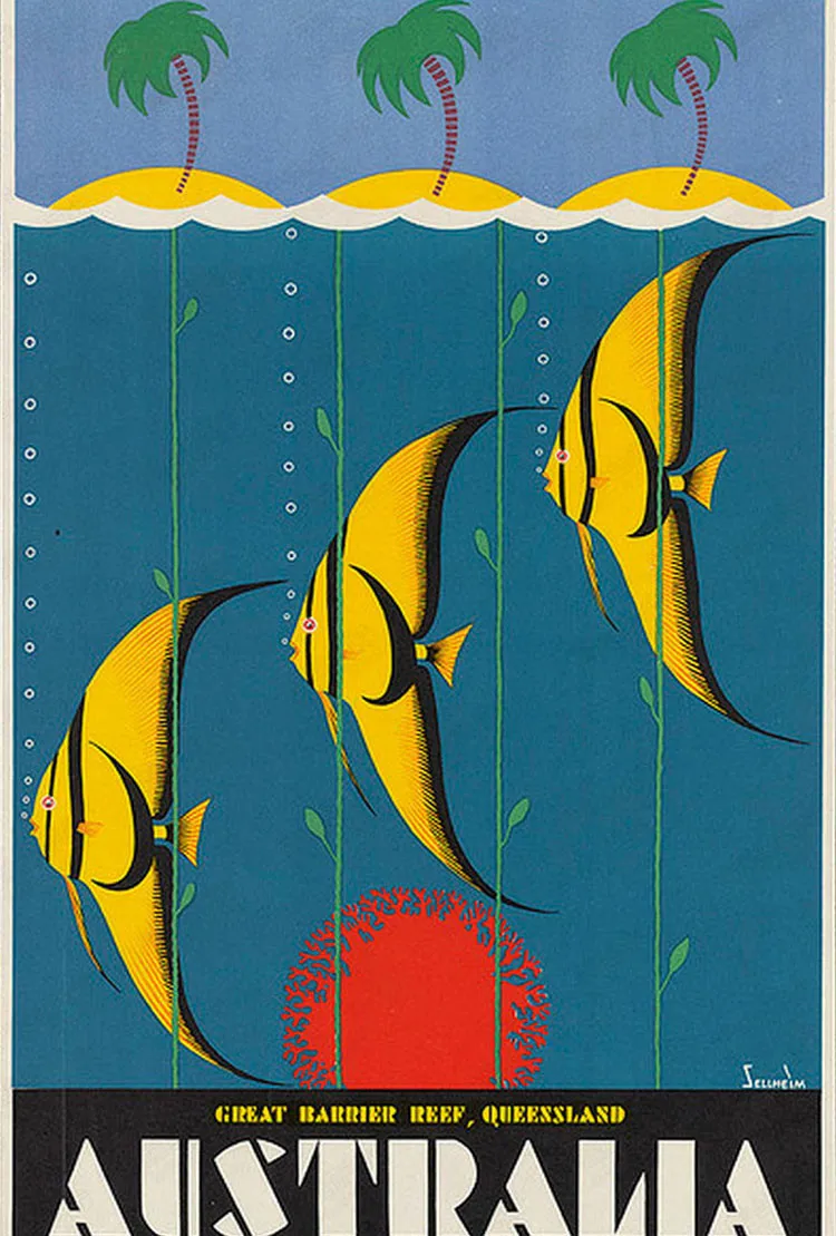 Vintage Travel Art Print Cuba Holiday Isle A4 Mini Poster