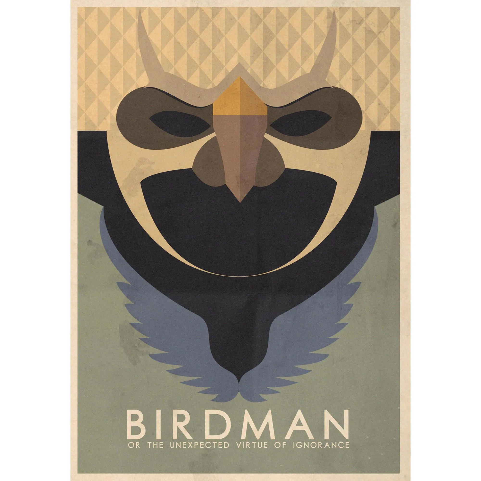Birdman украшение для дома крафт фильм постер Рисование ядро наклейки на стену 42*30