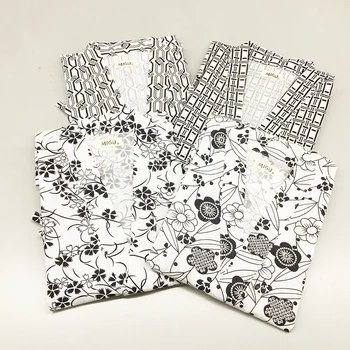 

Women's pajamas summer Double cotton yarn Kimono sleeping shorts Couple's pajamas Set Men