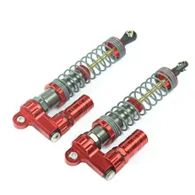 1/10 радиоуправляемая модель axial SCX10 D90 D110 TF2 крест PG4 Cralwer металлический амортизатор амортизирующее устройство oleodynamic амортизатор длина 107 мм 2 шт