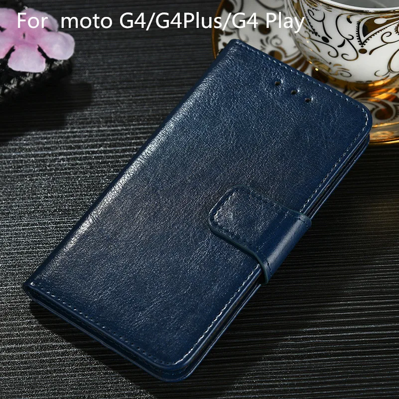 

Vintage Wallet Case For Motorola Moto G4 Plus G4 Play PU Leather Classic Book Flip Cover Magnetic Fashion For Moto G4 Plus G4 Pl