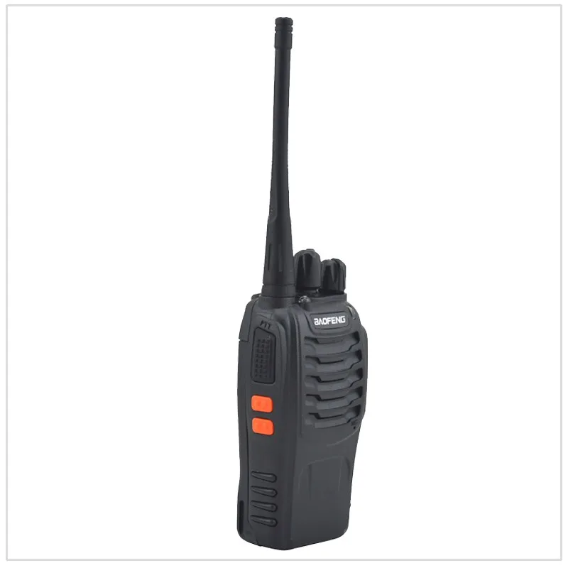 Walkie Talkie Baofeng Радио BF-888S цвет черный UHF 400-470MHz 16CH Портативное двухстороннее радио