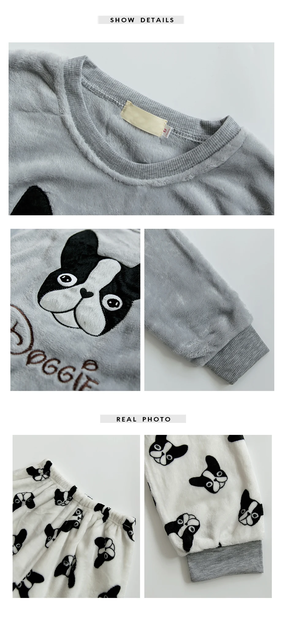flannel_kawaii_pug_corgi_Pajamas_dachshund_dag_sleep_wear_women_bottoms_lounge_pants_cute_plus_size_cartoon_trousers_home_wear_041