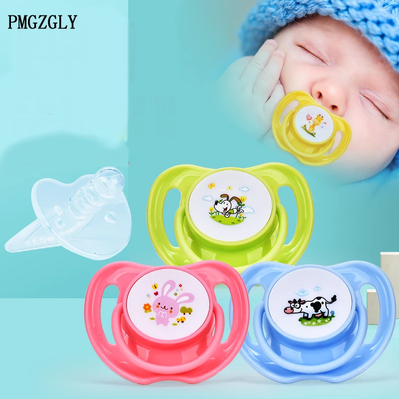 

Funny Pacifiers Silicone Baby Pacifier Feeding Nipple Dummy Nibbler Soother Bottle Clip Soother Toddler Pacy Orthodontic Nipples