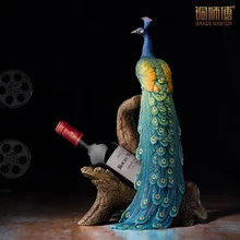 Медный мастер медные украшения "Королевский Павлин вина" мебель для дома медь ремесла Ювелирные изделия Подарочные украшения