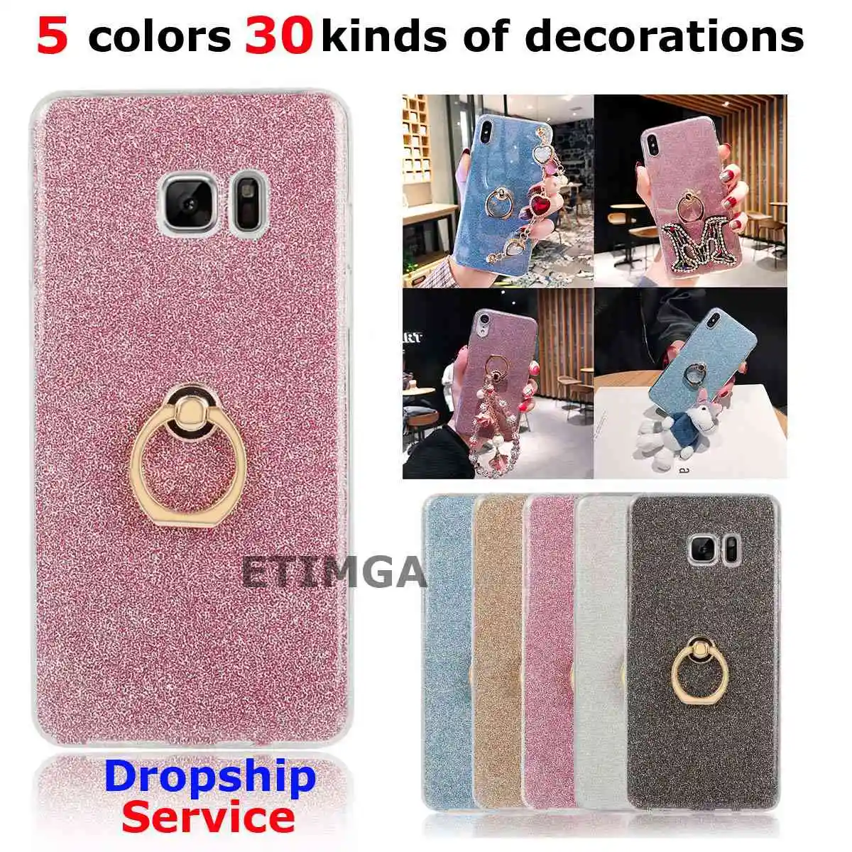 Glitter Finger Ring Stand Case for Samsung Galaxy Note 7 Case for Samsung Note 7 Cover Siliocne Case Decoration Shockproof Glitter Finger Ring Stand Case for Samsung Galaxy Note 7 Case for Samsung Note 7 Cover Siliocne Case Decoration Shockproof
