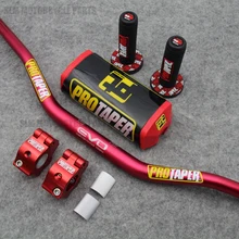 Новинка; 1-1/8 28 мм руль мотоцикла толстый Руль+ акустическая система Pad для грязевых Байков SUZUKI DRZ400 RMZ450 RMZ250