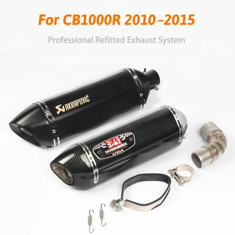 

Modified CB1000R 2010~2015 year motorcycle exhuast 1000cc motorbike akrapovic muffler silencer yoshimura exhaust pipe