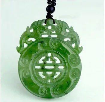 

100% natural Hetian Qingyu guangong pendant men'spendant for gift free shipping