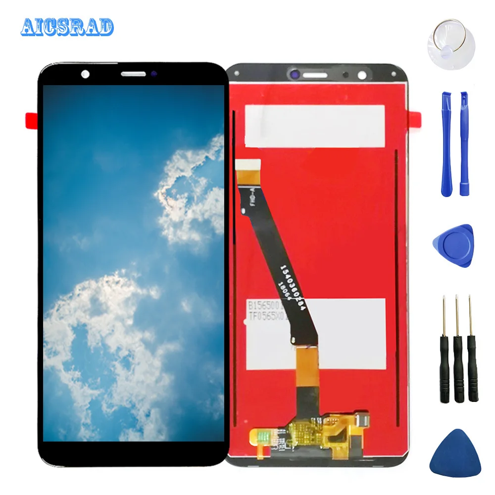 Для huawei P Smart lcd дисплей кодирующий преобразователь сенсорного экрана в сборе для
