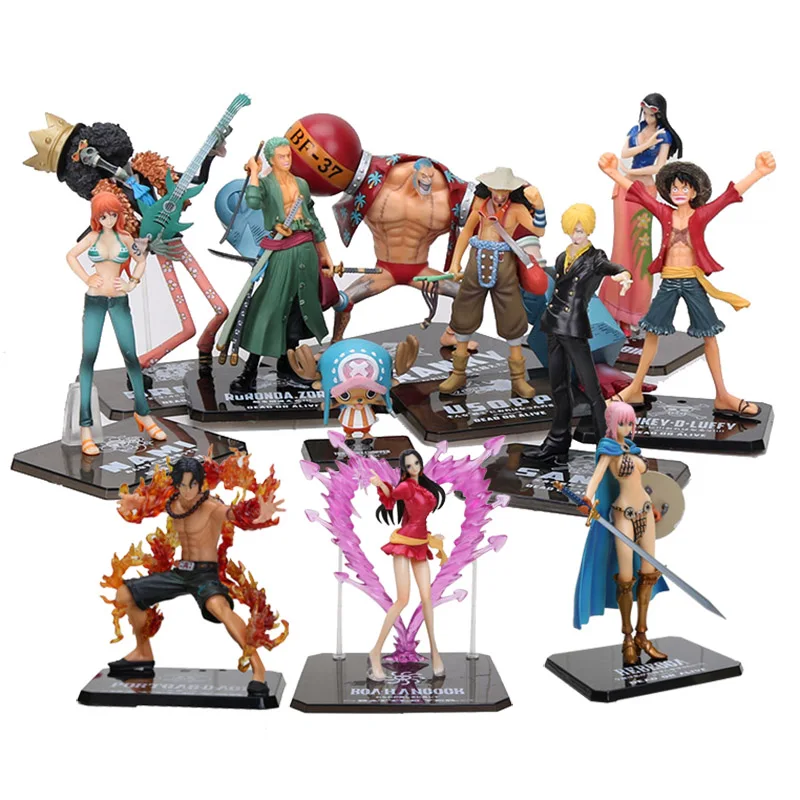 Аниме one piece Figure 2 года спустя Луффи нами ророноа Зоро Санджи Чоппер Хэнкок Битва вер. Фигурка коллекционная игрушка