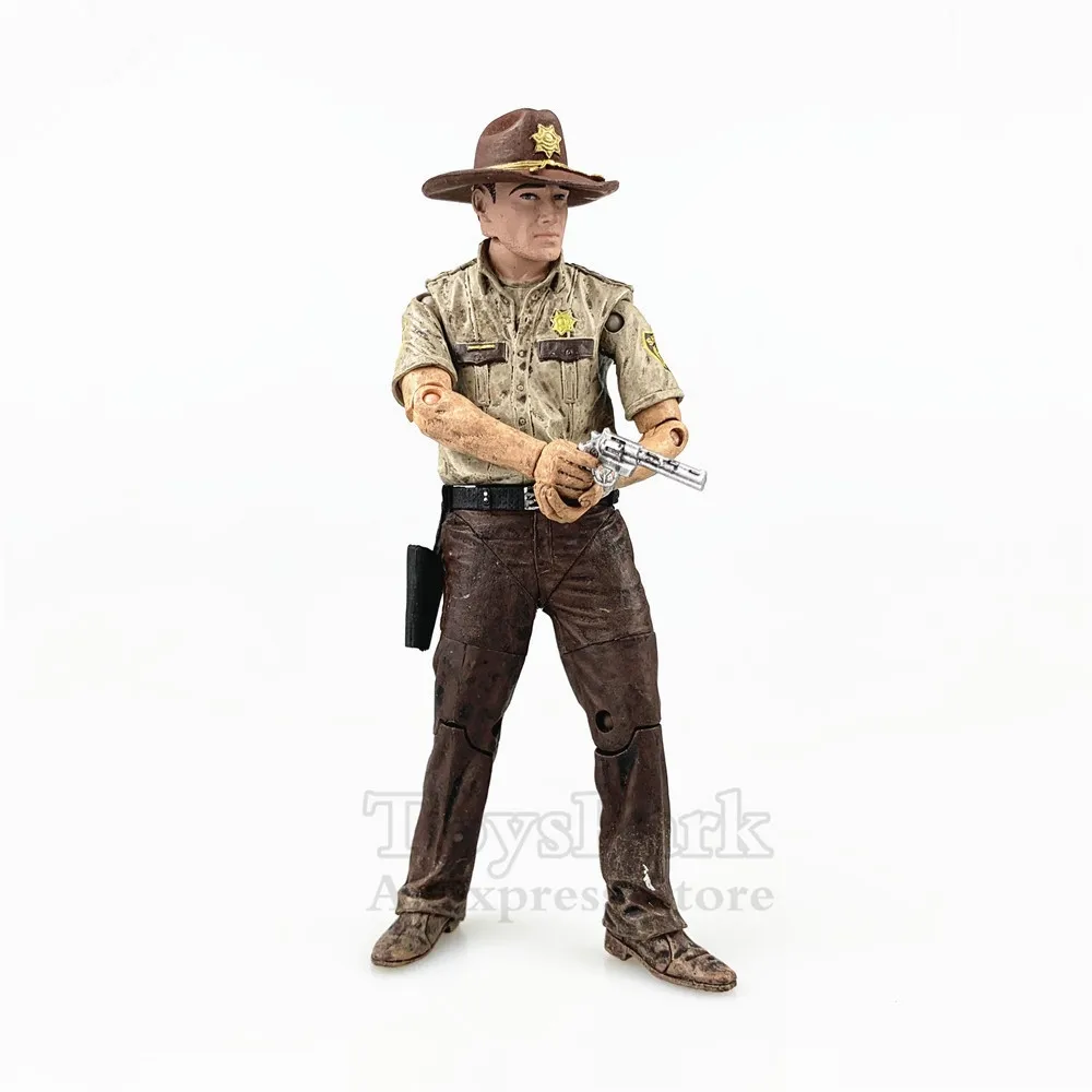 

The Walking Dead 5" Rick Grimes Action Figure Original Mcfarlane AMC TV Series 7 Exclusive Collectible Toys Doll Loose