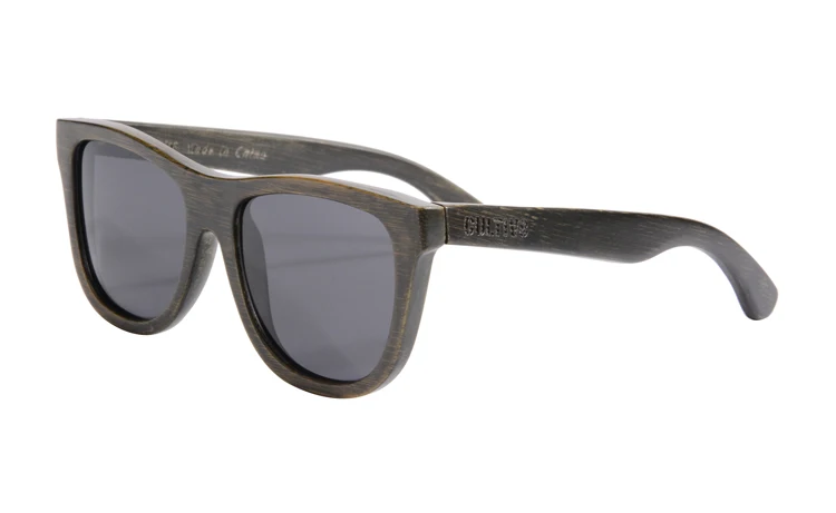 Оптовая продажа древесины и бамбука солнцезащитные очки для женщин Многослойные Skatebaord деревянный Защита от солнца очки поляризаци