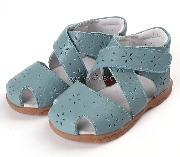 girls closed sandals