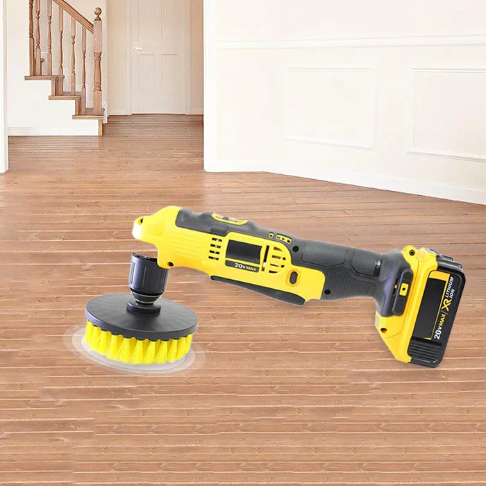 3 pcs Power Scrubber Brush Set for Bathroom Drill Scrubber Brush for Cleaning Cordless Drill Attachment Kit Power Scrub Brush Z2