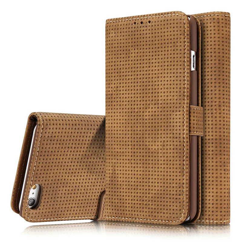 Luxury New Arrival Retro Leather Phone Case For iPhone 6/ 6 Plus Flip Cover Card Holders Ultra Thin iPhone 6s/6s Plus Case