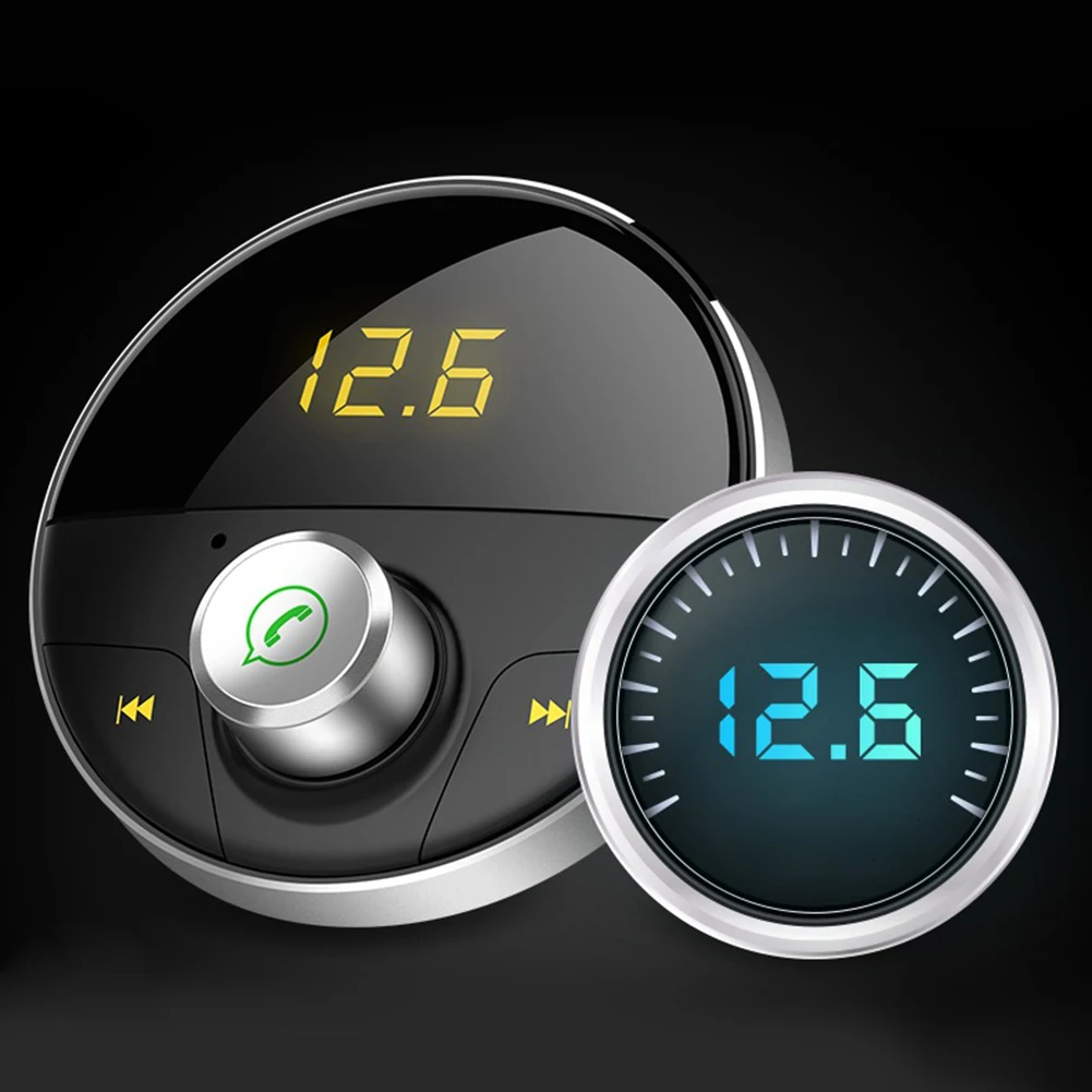 3,5 мм Джек аудио MP3 плеер Беспроводной FM передатчик автоматический динамик Bluetooth AUX гарнитура громкой связи для авто Стайлинг