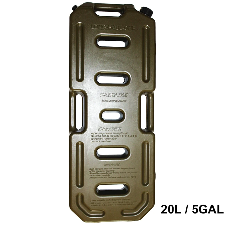 

Army Green Plastic Jerry Can 20Litres 5Gallon Oil Cans Motorcycle Atv Jerrycan Fuel Tank Gasoline Petrol Canister Jerrican