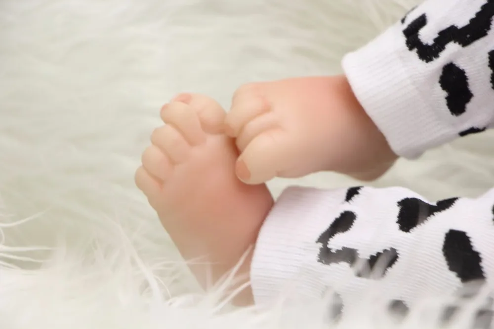 NPK 22 дюйма 55 см мягкие силиконовые куклы ручной работы Reborn Baby Girl реалистичные для