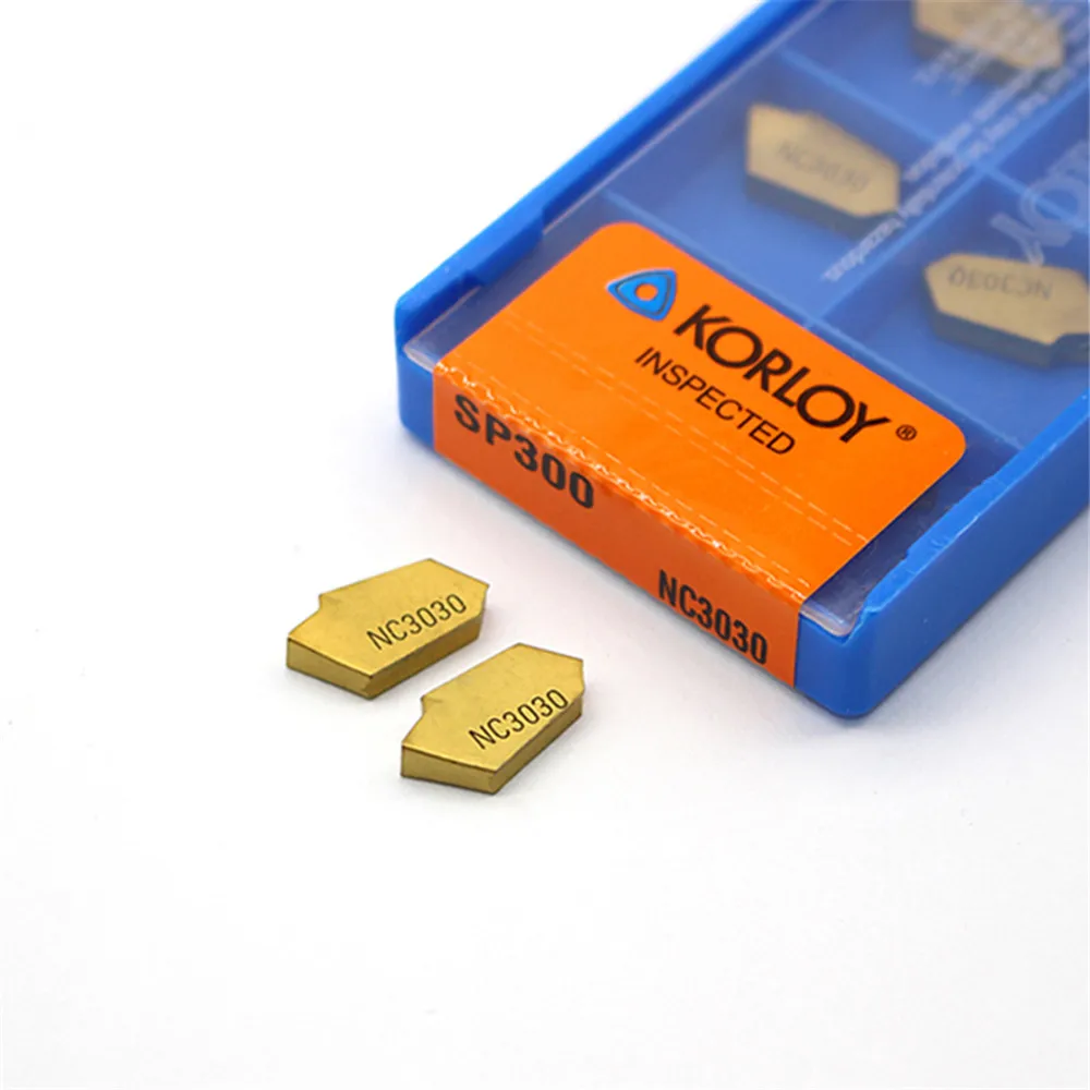 ORIGINAL KORLOY SP300 NC3030 CARBIDE INSERTS CNC TOOL
