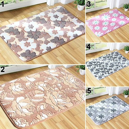 Flower Puzzle Maple Leaf Pattern Bedroom Home Office Bath Rug Carpet Door Mat Flower Puzzle Maple Leaf Pattern Bedroom Home Office Bath Rug Carpet Door Mat