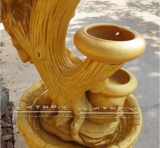 3" Современная домашняя водная сцена животное Скульптурное ремесло Феникс водные украшения для фонтана