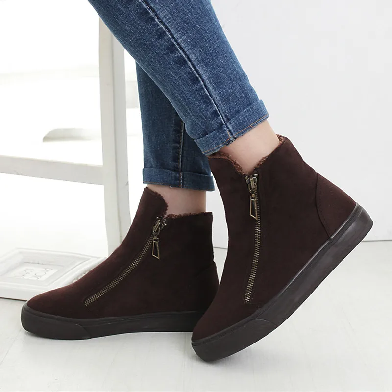 Aliexpress.com : Buy 2017 Women Winter Boots Female Flock