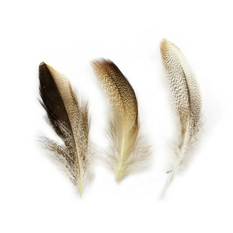 И розничная Длинные 6-12 см натуральные окрашенные DIY серые утиные перья для наращивания волос перья фазана вечерние украшения для свадьбы IF23