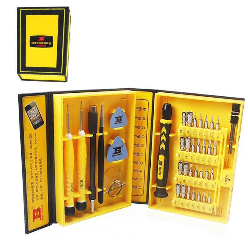 

BOSI 38 In 1 set Repair Tool Kit Screwdrivers For PC/ PDA/ Mobile Phone Repair Tools