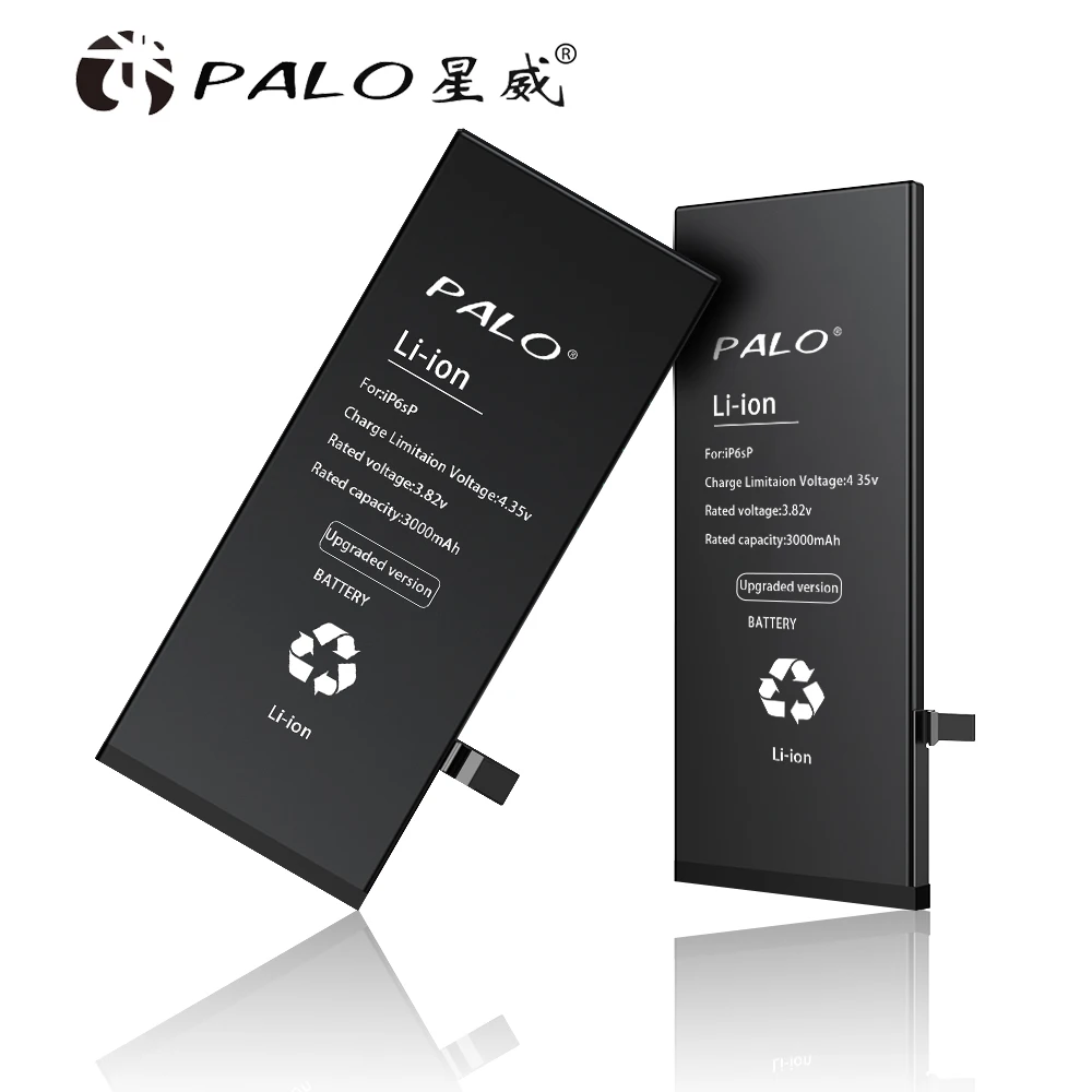 Palo Оригинальный аккумулятор для мобильного телефона iPhone 6s Plus запасная батарея с