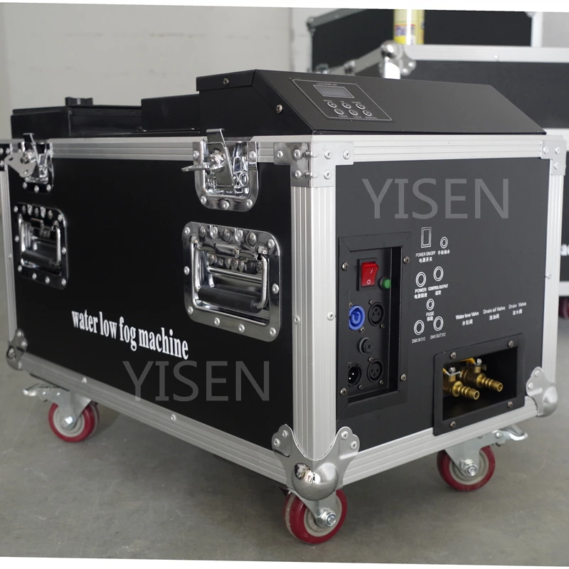 Free Shipping 3000w Water Low Fog Machine Dmx512 Stage Dry Ice Machine