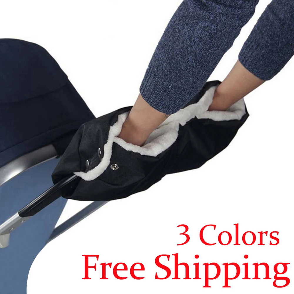 

Baby stroller accessories winter waterproof anti-freeze pram hand muff baby carriage glove buggy clutch cart muff glove