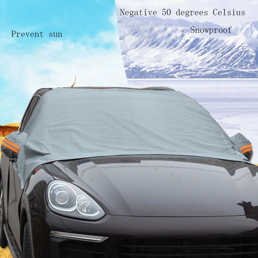 

Car Sun Shade Car Cover Waterproof Sun UV Snow Dust Rain Resistant Protection For All Sedan Auto Curtain Sunshade Car
